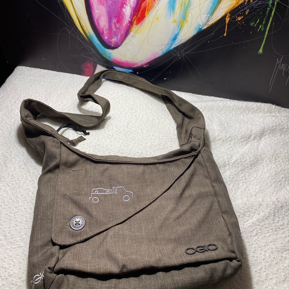 OGIO Brown Messenger Bag